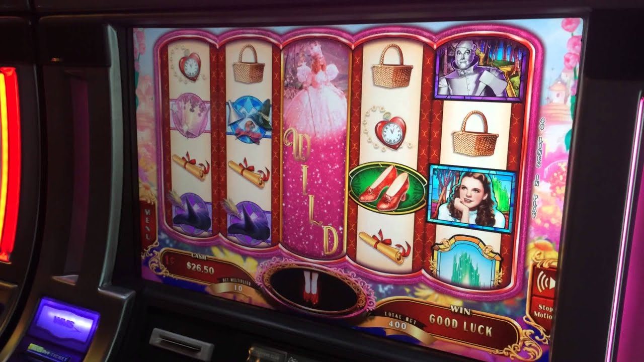 Types of wizard of oz slot machines machine